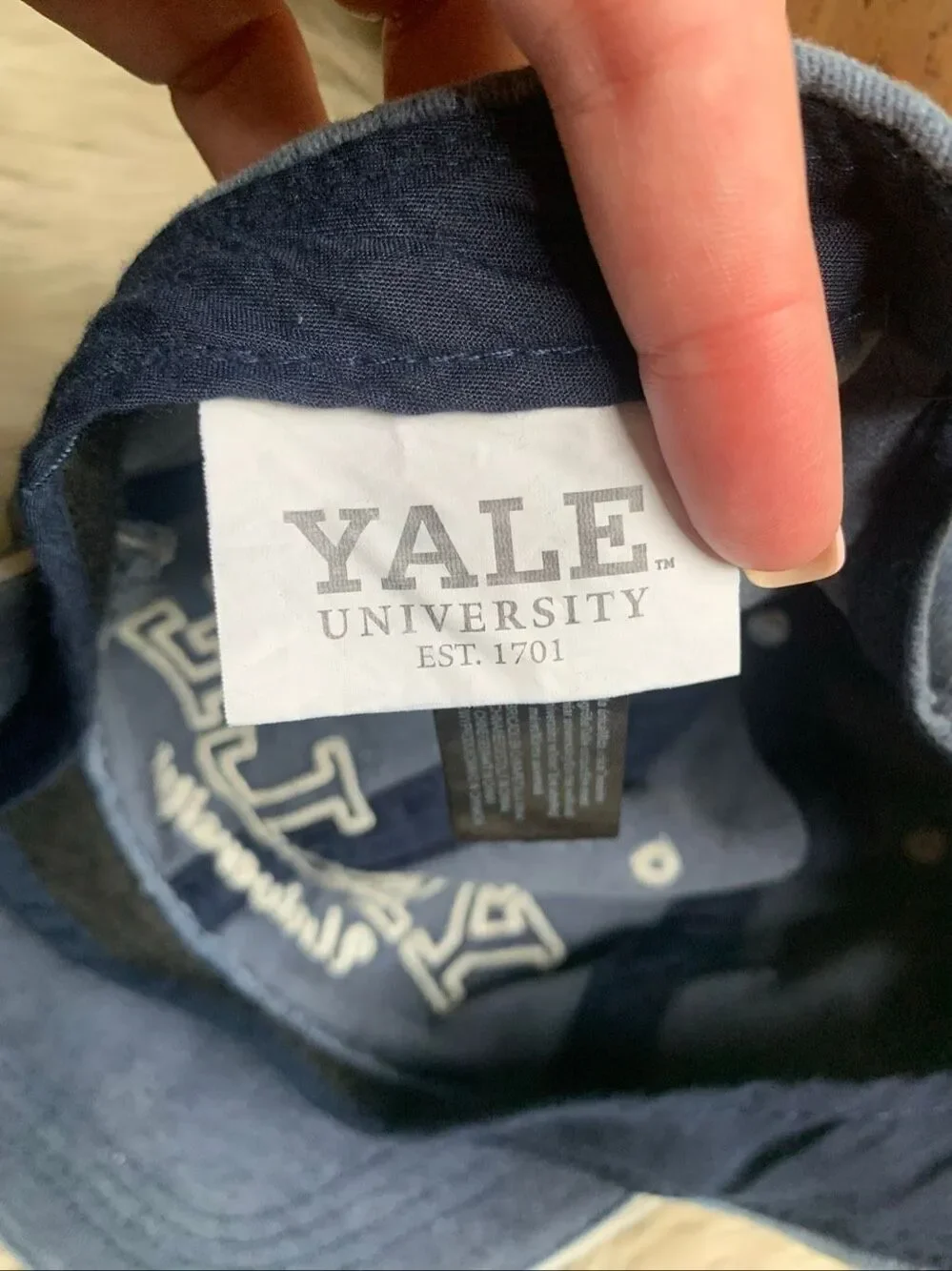 Primark Yale University Dad Hat